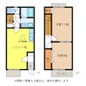 クレール石榑　Ａ棟 2LDKの間取り