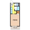 サープラスⅠ　ハヤシ 1Rの間取り