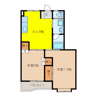 間取図 寿第２ビル