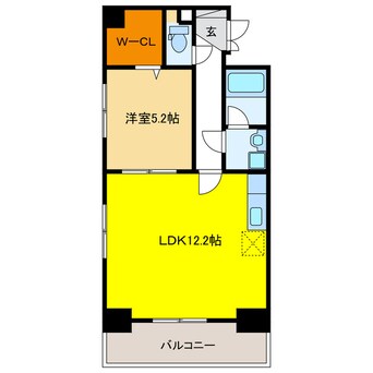 間取図 メゾンｄｅウノ