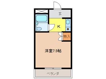 間取図 サテライト立花