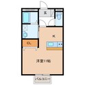 シティハイム城南Ａ棟の間取図