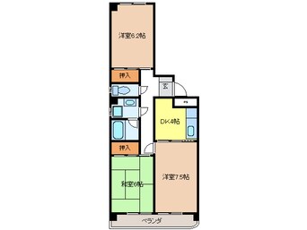 間取図 マンション城南