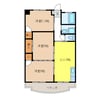 ファミール上松 3DKの間取り