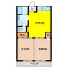 ファミール上松 2DKの間取り