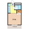 ＯＭレジデンス西岐阜 1Kの間取り
