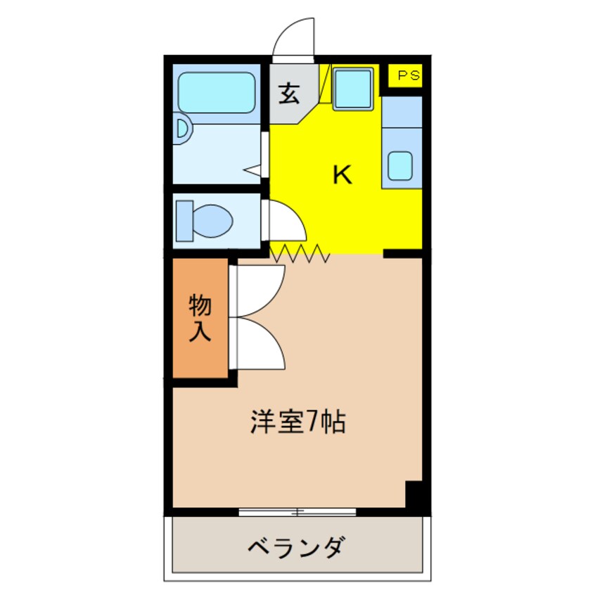 間取図 Ａｘｉｓ　Ｂｌａｚｅ