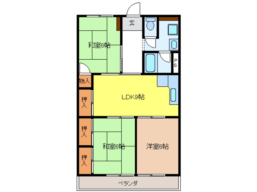 間取図 菱野ビル