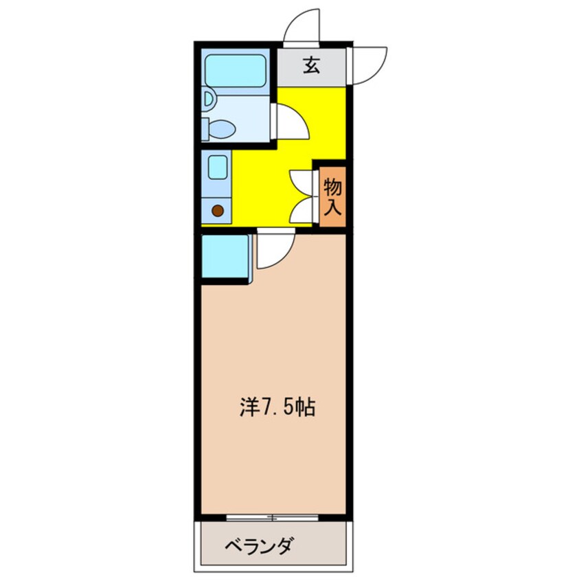 間取図 第２岐阜県ビル