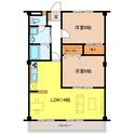 PATIO NAKANOMACHIの間取図