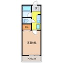 シティハイム城南Ｄ棟の間取図
