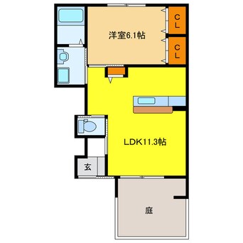 間取図 アルフィーネ