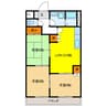 エステート南 3LDKの間取り