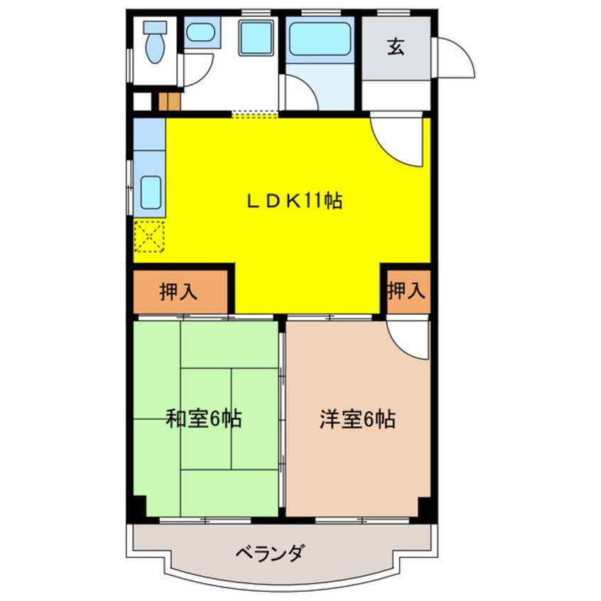 間取図 メゾン間瀬戸