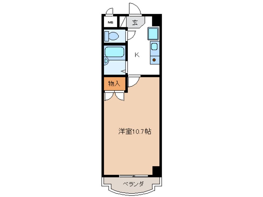 間取図 第五松波ビル　東館