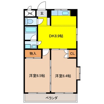 間取図 メゾンマルベリー