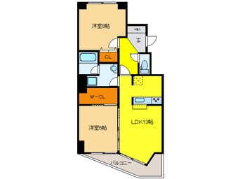 間取図 レジデンス４０