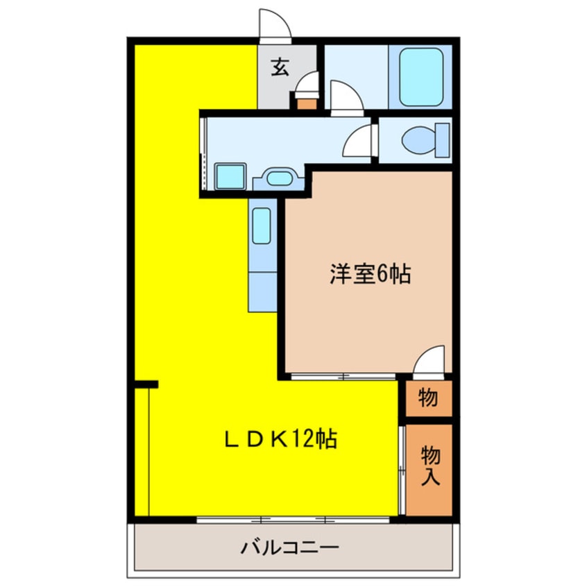 間取図 メゾンコーヤマ