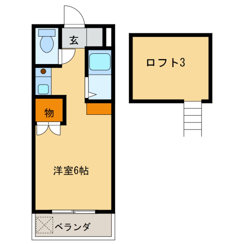 間取図 アップルハウス岐阜北一色