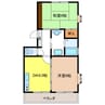 ＣＨＡＭＢＲＥ　ＤＥ　ＣＨＩＣ 2DKの間取り