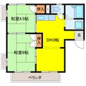 ローゼンハイム吉村Ⅱの間取図
