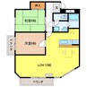 Ｉ・Ｇ・Ｍレジデンス 2LDKの間取り