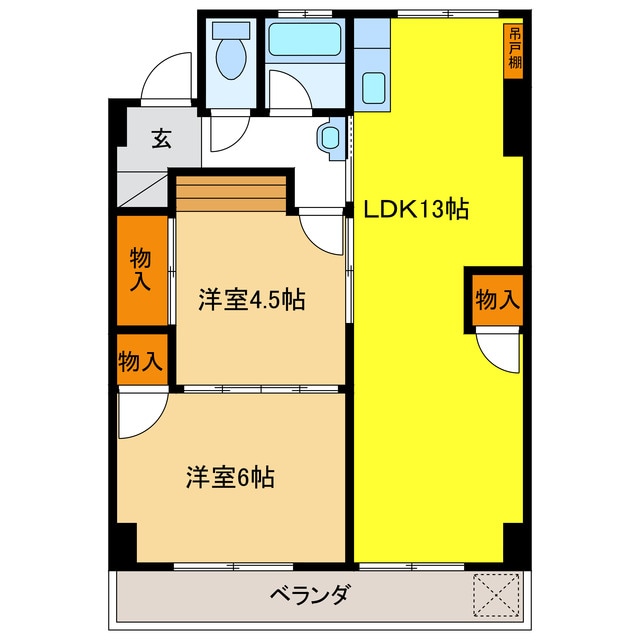 間取り図 ロイヤルシャトー