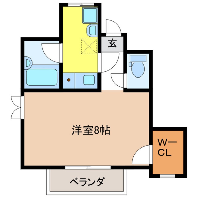 間取図 ＫＴ　ＦＬＡＴ