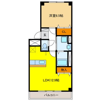 間取図 ＥＳＰＯＩＲ１５