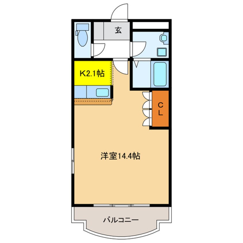 間取図 ベル・クオレ