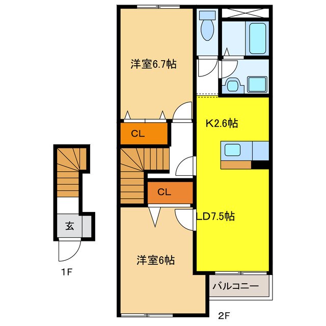 間取り図 シャンピア