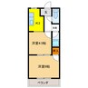 コミュニティタウン89 2Kの間取り