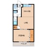 コーポＭＫ 1LDKの間取り