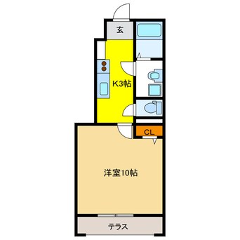 間取図 ソレイユⅡ