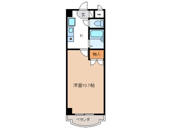 間取図 第五松波ビル