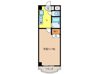 間取図 第五松波ビル