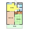 セラミック加藤 2DKの間取り