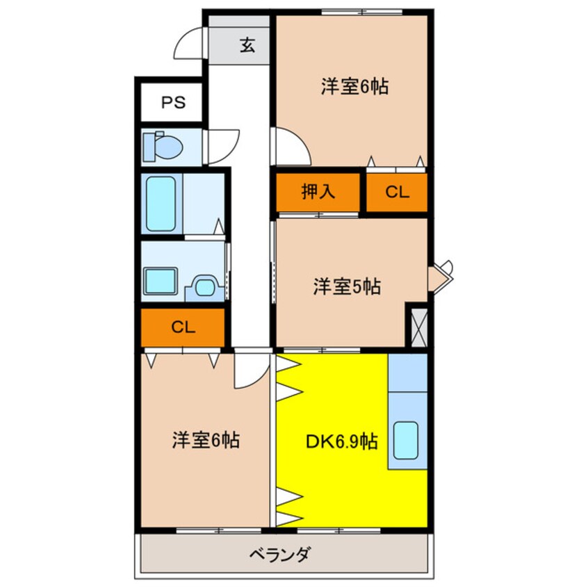 間取図 レシェンテⅡ