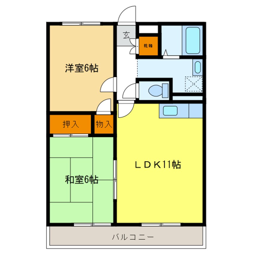 間取図 コアロードⅠ