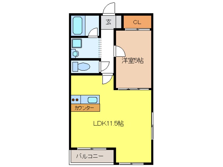 間取図 フレシールⅠ