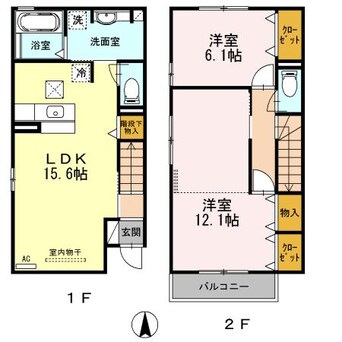 間取図 ﾙﾐｴｰﾙささ