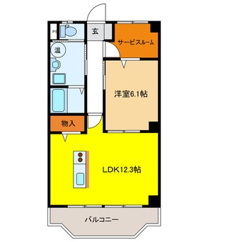 間取図 メゾン田神