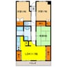 グレース蔵前 3LDKの間取り