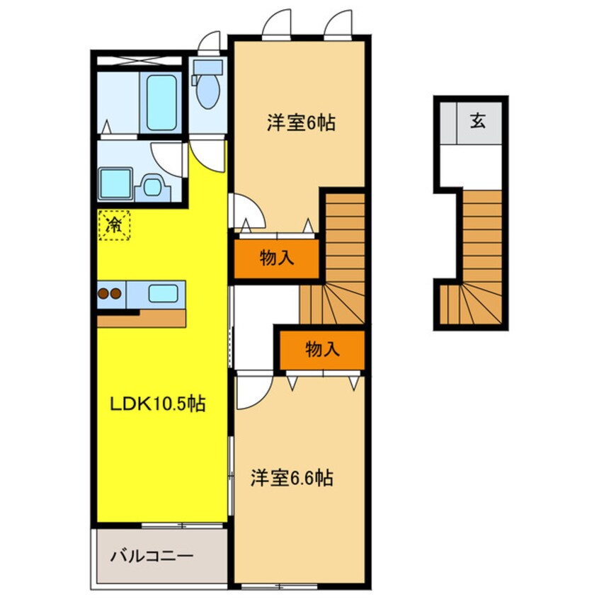 間取図 クレシアハイムＹＫ