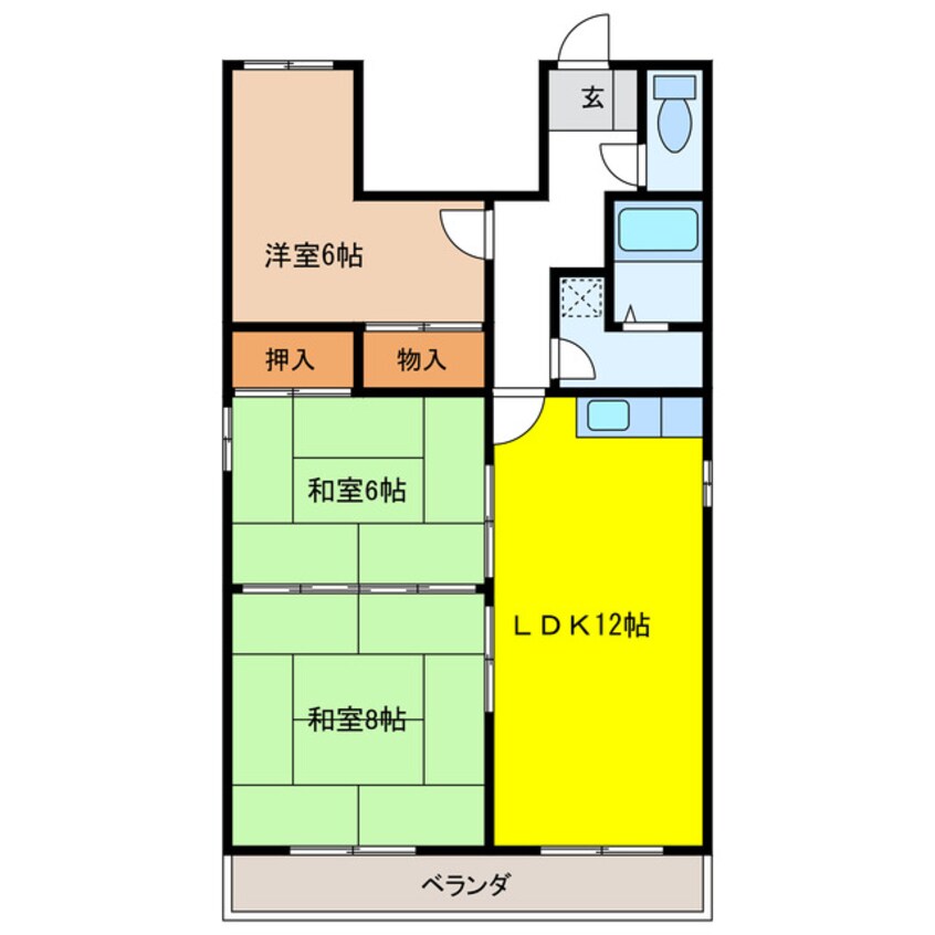 間取図 エステートピア