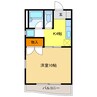 C・ISLAND11 1Kの間取り