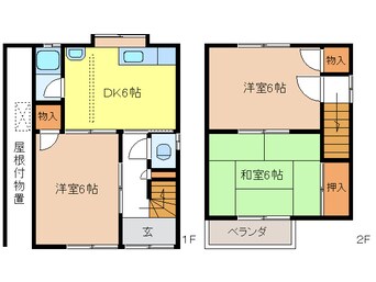 間取図 武藤貸家