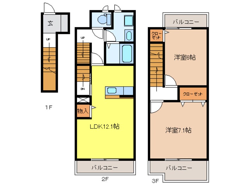 間取図 サンリット