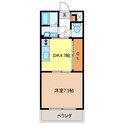 アビタシオンⅡの間取図