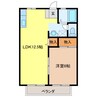 Dream Forest　薮田 1LDKの間取り